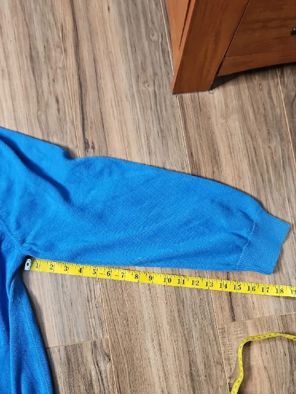 Lacoste Men’s Crewneck Sweater in Light Blue with Croc Logo